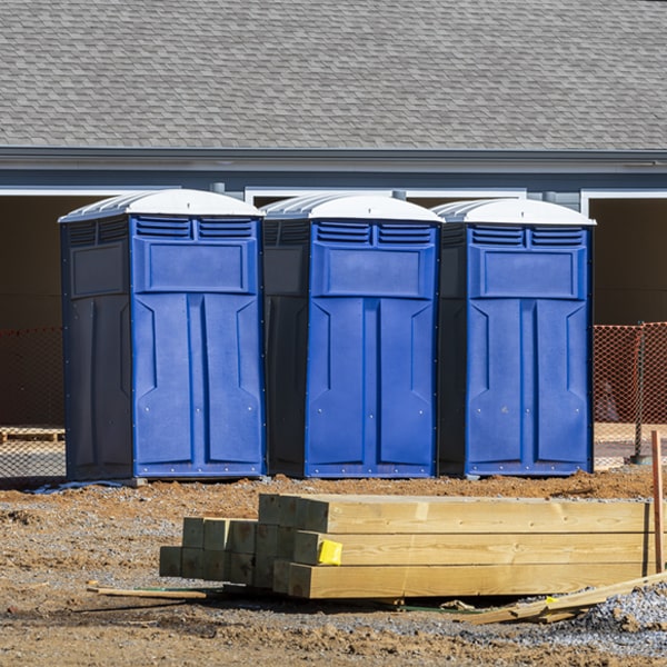 do you offer hand sanitizer dispensers inside the portable toilets in West Jefferson